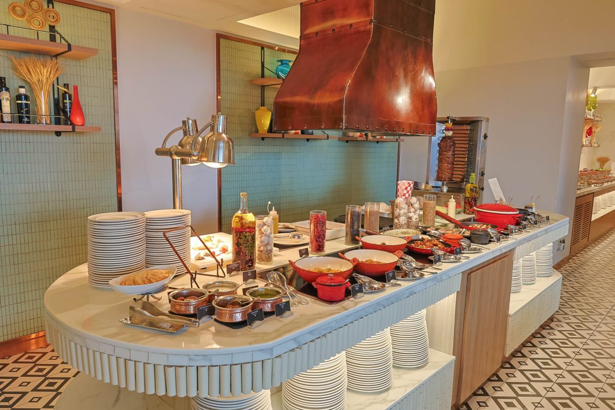 Experience Gourmet Delights and City Views at Ventisi's Lunch Buffet