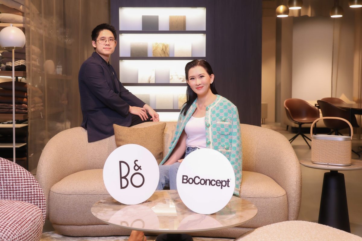 BoConcept จับมือ BO by Boonlapo ยกระดับการแต่งบ้านสุดพรีเมียม ดึงเฟอร์นิเจอร์-เครื่องเสียงแบรนด์ดังในตำนานกว่า 7 ทศวรรษ แมทช์ในสไตล์ Danish