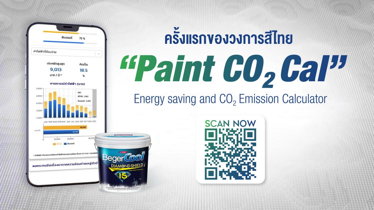 เบเยอร์ จับมือ 60 พันธมิตรสายอสังหาฯ ประกาศพันธกิจ Net Zero Mission พร้อมเปิดตัว Paint CO2Cal แอปฯคำนวณคาร์บอนฟุตพริ้นท์จากการใช้สีทาอาคารรายแรกในไทย