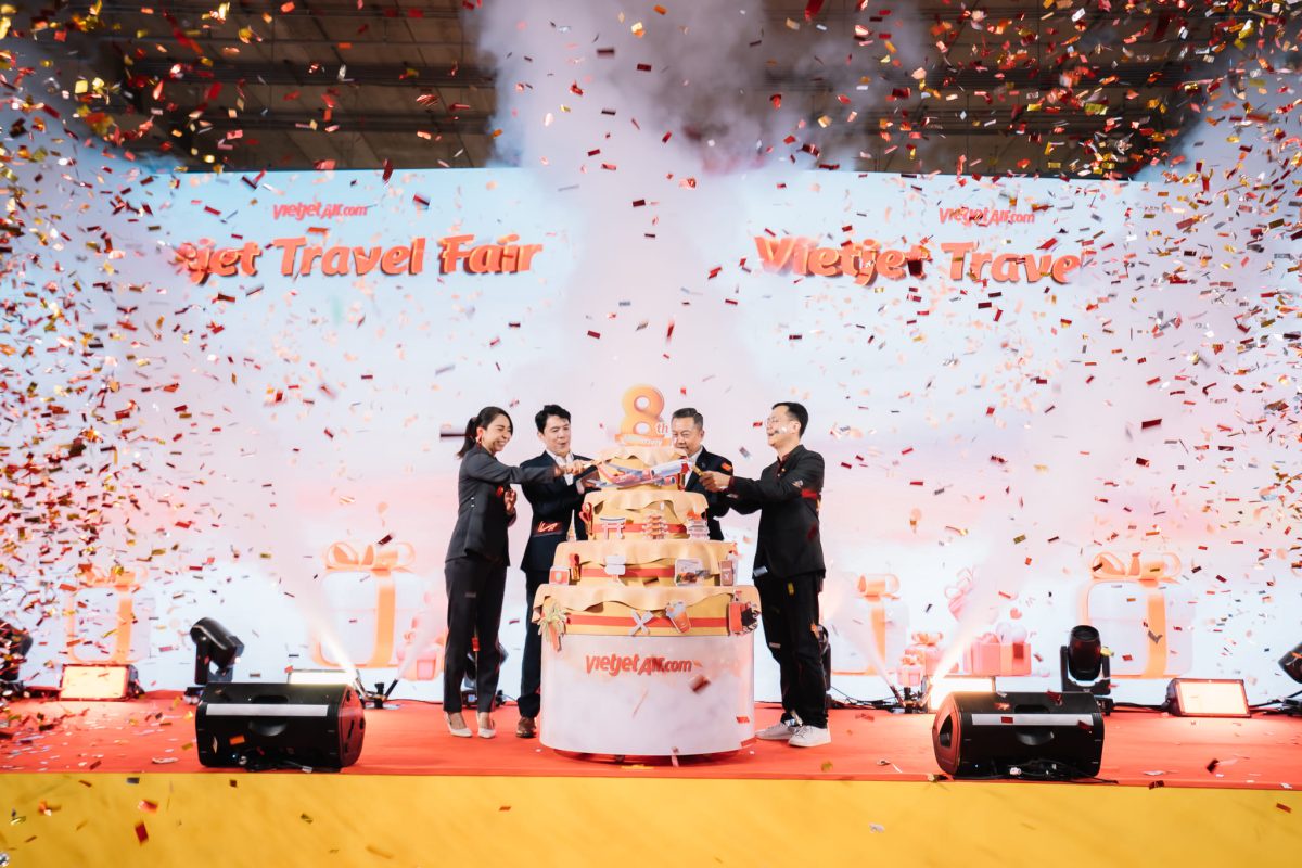 เวียตเจ็ทไทยแลนด์ ฉลองครบรอบ 8 ปี จัดงานสุดยิ่งใหญ่ 'Vietjet Travel Fair'