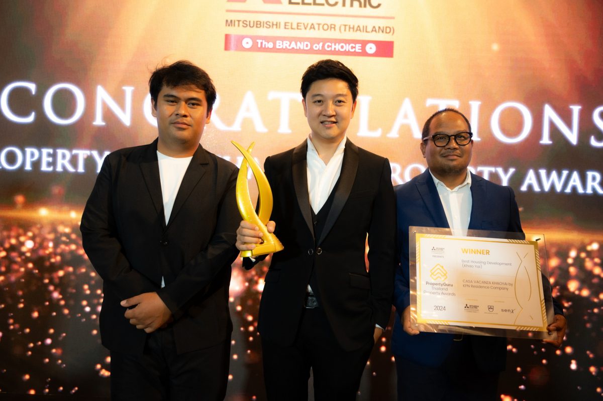 คาซ่า วาคานซ่า เขาใหญ่ คว้ารางวัล 'Best?Housing Development (Khao Yai)' จากเวที PropertyGuru Thailand Property Award