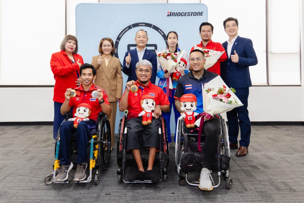 Bridgestone Commends Success of Bridgestone Thailand Para Athletes in Paris 2024 Paralympic Games and Holds Inspirational Panels Discussion for Employees Under Chase Your Dream