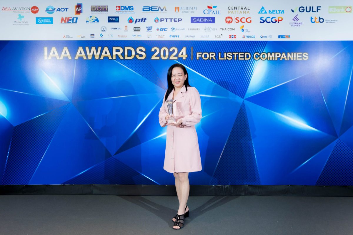 AAI คว้ารางวัล Outstanding IR ในงาน IAA Awards 2024