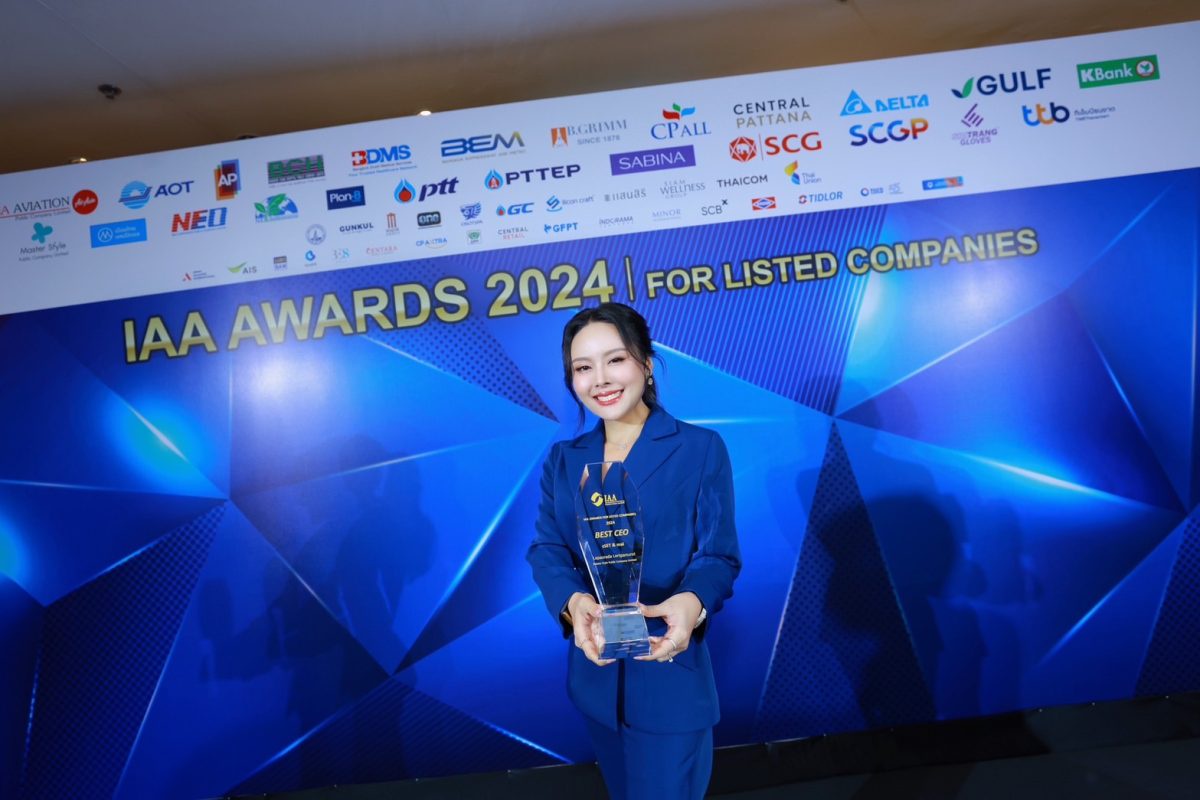 MASTER คว้า 3 รางวัล BEST CEO -Outstanding CFO- BEST IR จากเวที IAA Awards 2024