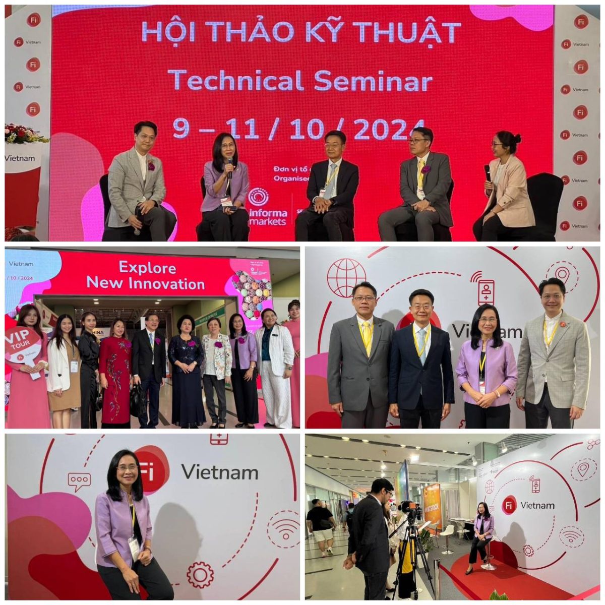 วว. ร่วมงานพิธีเปิด Fi Vietnam 2024 ณ นครโฮจิมินห์ ประเทศเวียดนาม