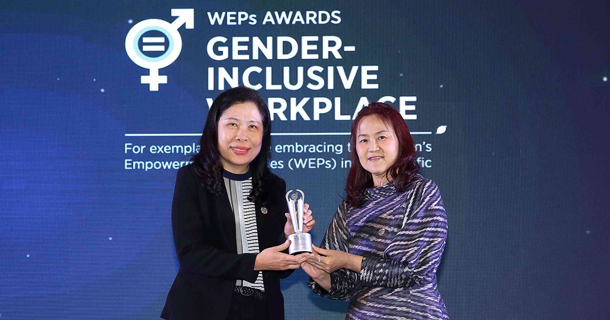 EGCO Group คว้ารางวัล UN Women 2024 Thailand WEPs Awards ยกย่องสถานที่ทำงานที่มีความเท่าเทียมทางเพศ