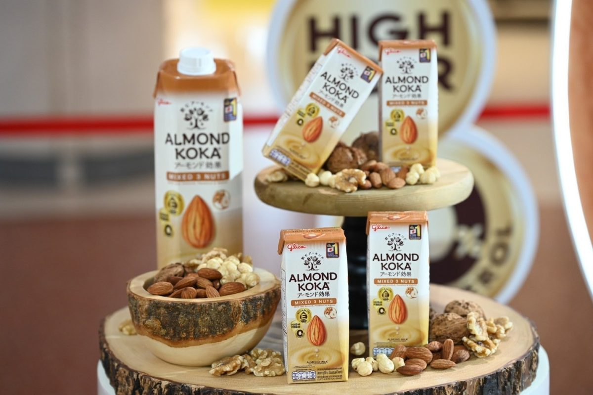 Thai Glico Unveils Glico Almond Koka Mixed 3 Nuts, to Further Delight Thai Consumers with its expanded range of Almond Koka, Japan's Best-Selling Almond Milk, Aims to broaden its reach in the Plant-Based Milk Sector