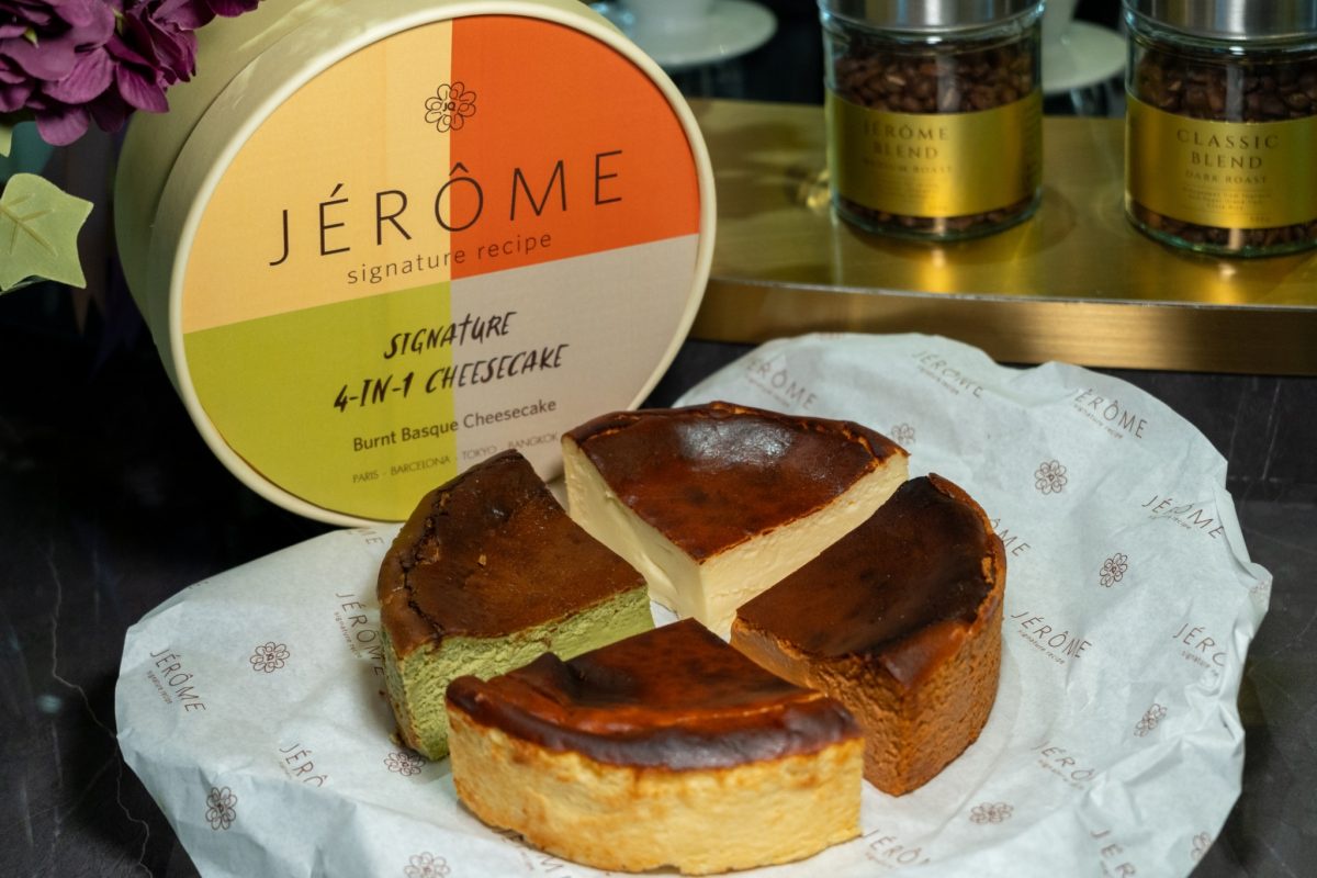 Jerome Cheesecake Flagship Store แห่งแรกนอกญี่ปุ่น ชีสเค้กจากฝีมือเชฟระดับ 3 ดาวมิชลิน พร้อมเสิร์ฟเมนูสุดเอ็กซ์คลูซีฟให้ได้ลิ้มรส กับครั้งแรกในฝั่งธนที่ไอคอนสยาม!