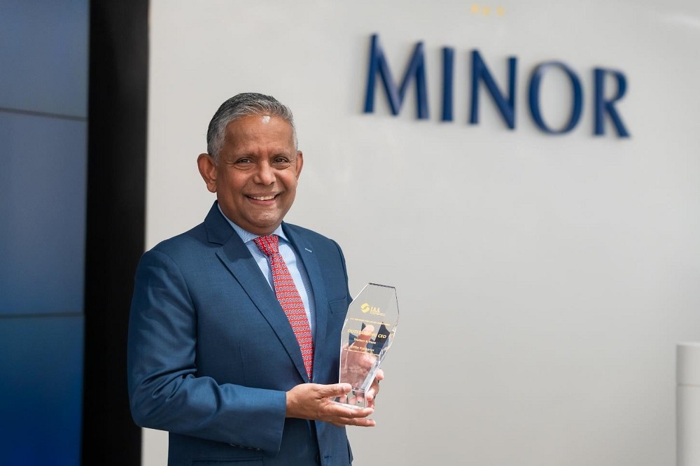 Minor International's Group CEO, Dillip Rajakarier, once again wins prestigious IAA Awards for Listed Companies 2024