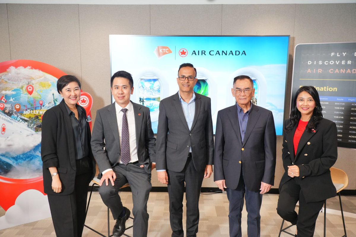 แอร์แคนาดาจับมือเคทีซีจัดเสวนา Fly DIRECT, Discover the WORLD with AIR CANADA and KTC ผลักดันแคมเปญท่องเที่ยวรักษ์โลก