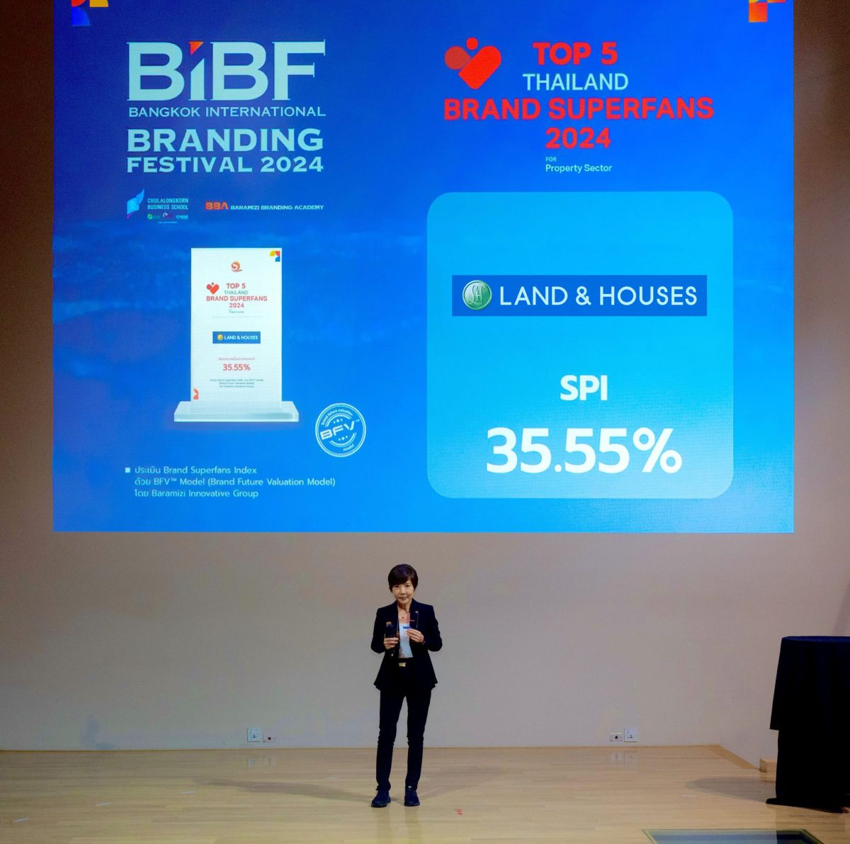 แลนด์ แอนด์ เฮ้าส์ รับ 2 รางวัลจากงาน BIBF Bangkok International Branding Festival 2024