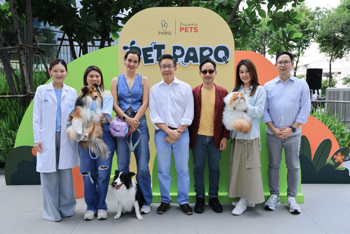 PET PARQ - Thailand's The First Rooftop Pet Park, fostering joyful experiences for pets and their owners, celebrate with us at the PET PARQ PLAY DAY event at The PARQ.