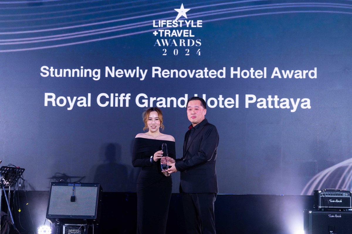 Royal Cliff Grand Hotel wins Lifestyle Travel Award After Dazzling Transformation