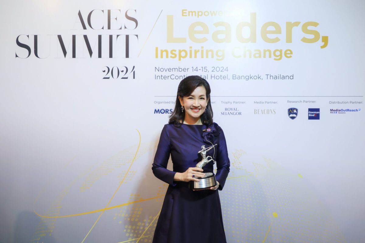 กิฟฟารีน ยืนหนึ่งแบรนด์สุขภาพและความงามสัญชาติไทย รับรางวัล ACES Awards ประเภท Outstanding Leaders in Asia ส่งท้ายปี 2567