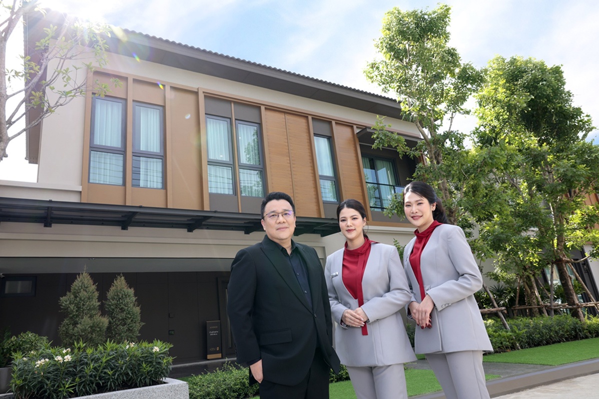 AP rules supreme in twin home market, 4 wide-frontage new-series twin home models unveiled of to shake up yearend market. On sale for first time at GRANDE PLENO Suksawat 64