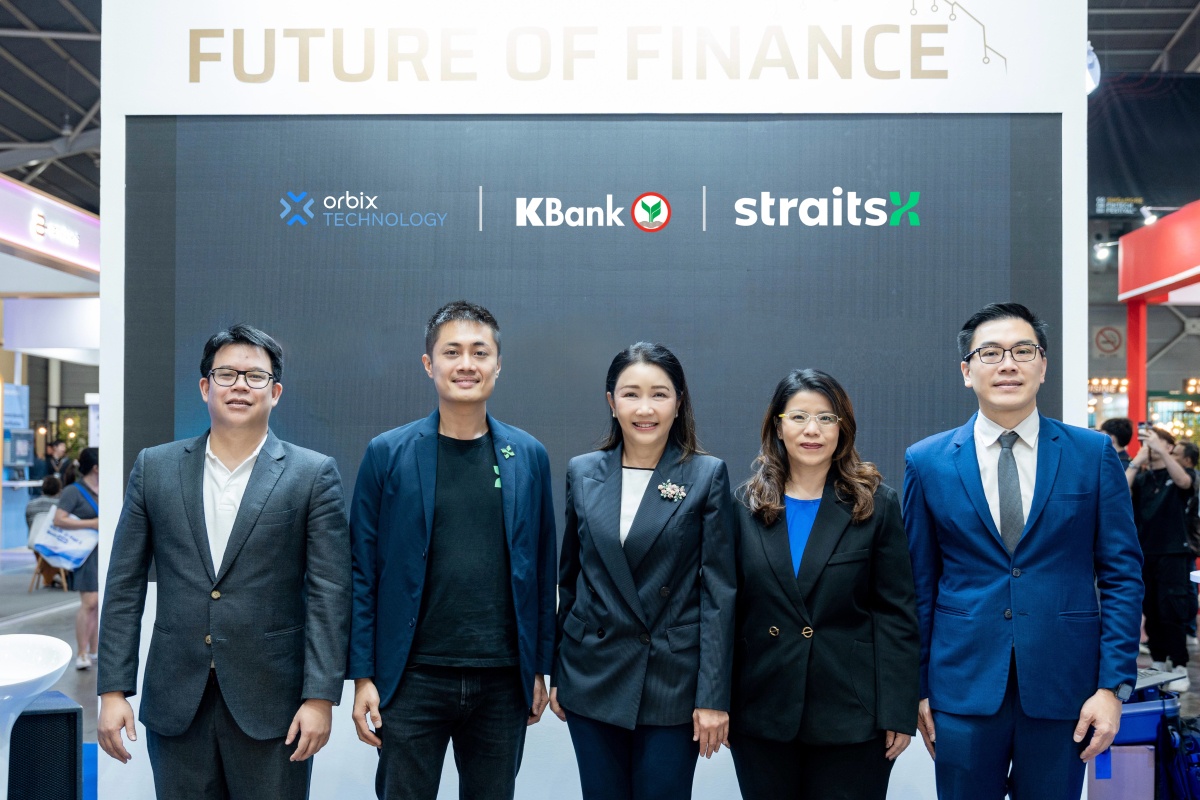 KBank partners with Orbix Technology and StraitsX to showcase cross-border blockchain payment innovation at Singapore FinTech Festival 2024