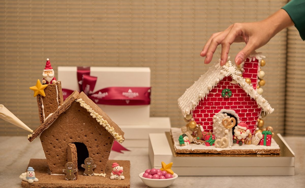 อนันตรา สยาม ชวนเด็กๆและครอบครัวร่วมกิจกรรม Gingerbread House Decorating