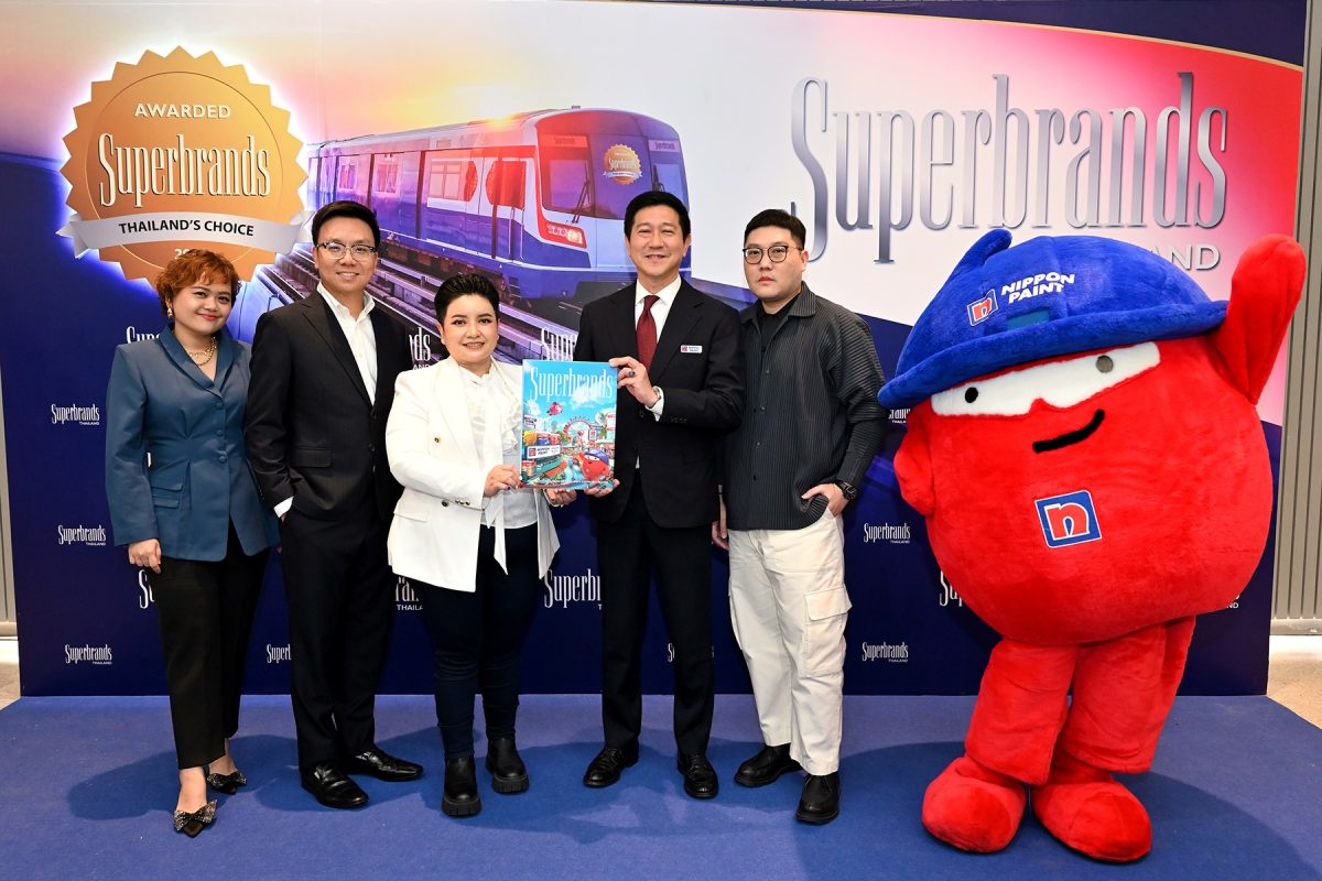 Nippon Paint Shines Bright, Wins Superbrands Thailand 2024 Award as the Best Decorative Coating of the Year, Affirming Its Place as Thailand's Most Trusted Paint