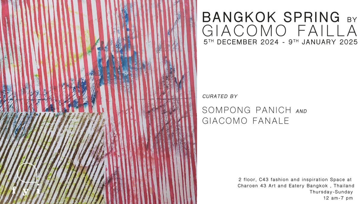 The Return of Renowned Italian Artist GIACOMO FAILLAAn Artist Captivated by the Beauty of 'Nature' and Its Connection to 'Art'In the Exhibition 'BANGKOK SPRING'