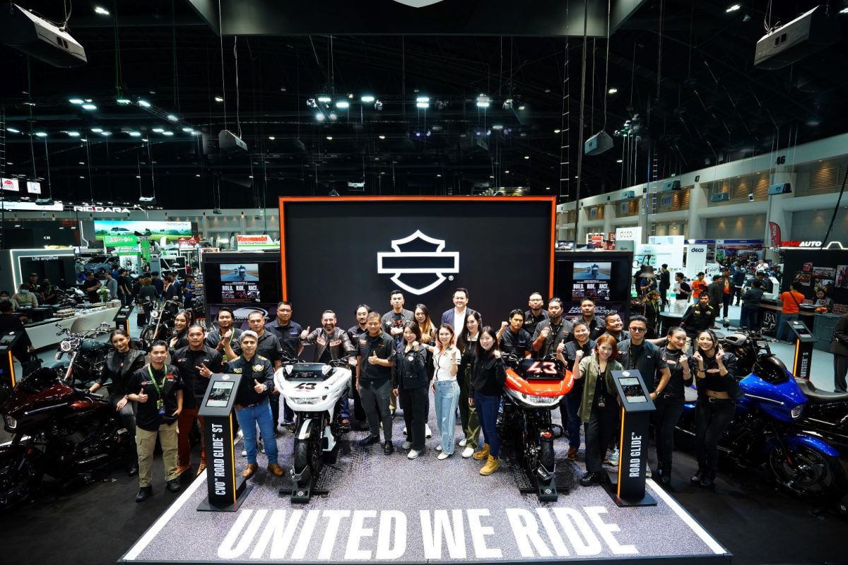 HARLEY-DAVIDSON(R) IGNITES THE SPIRIT OF RACING WITH GRAND AMERICAN TOURING MOTORCYCLES AT THAILAND INTERNATIONAL MOTOR EXPO