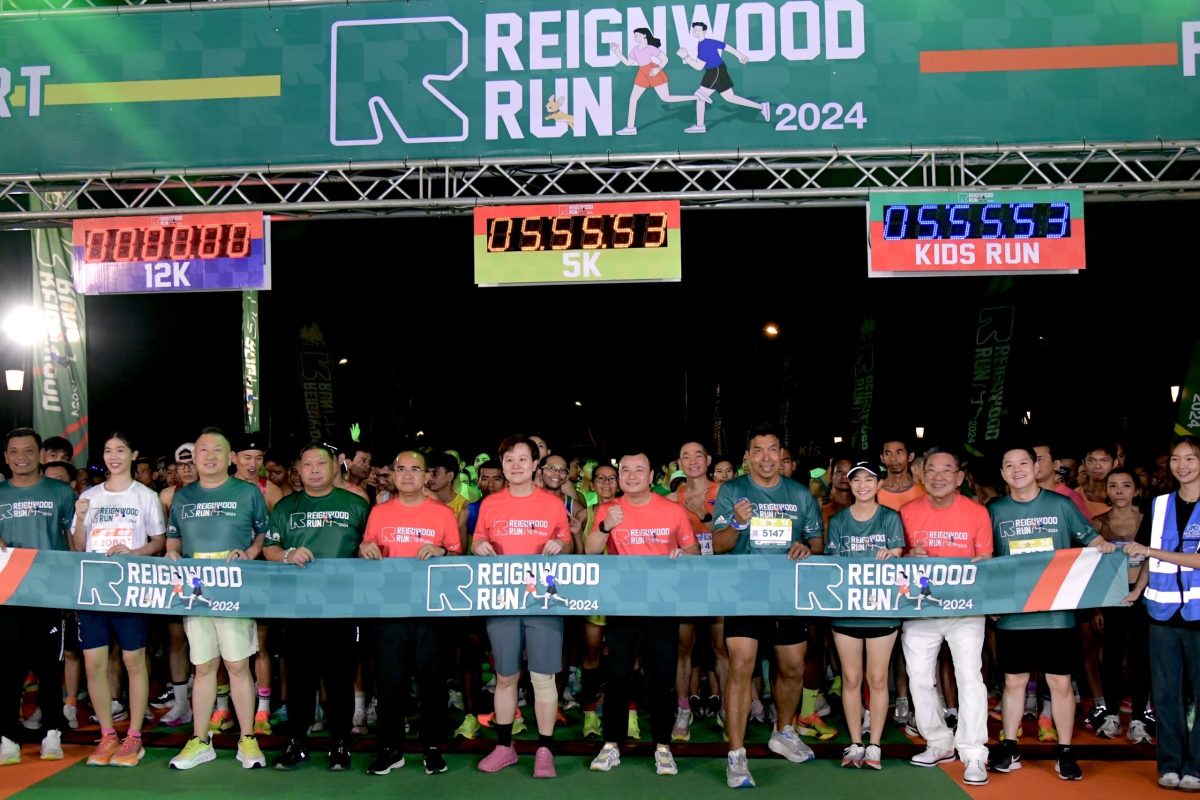 ก.ท่องเที่ยวและกีฬา ร่วมเปิดงาน Reignwood Run 2024 มุ่งส่งเสริมให้ประชาชนออกกำลังกาย