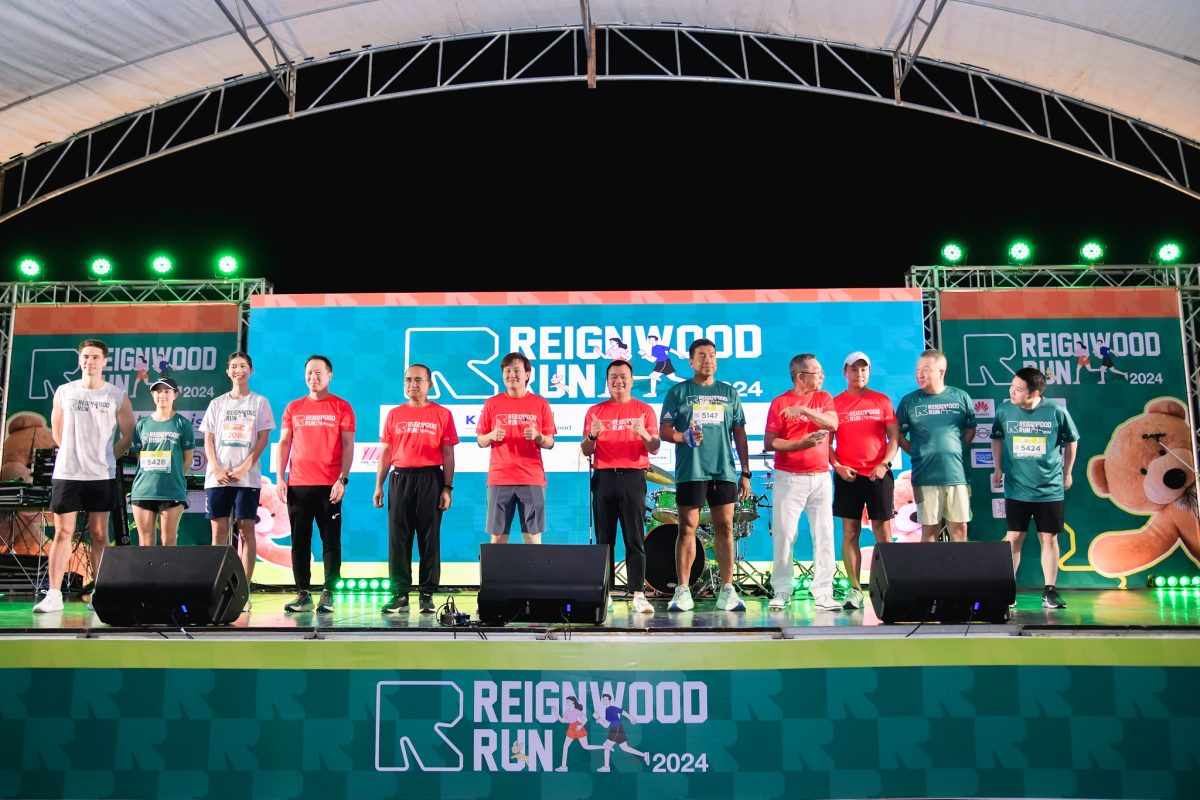 ก.ท่องเที่ยวและกีฬา ร่วมเปิดงาน Reignwood Run 2024 มุ่งส่งเสริมให้ประชาชนออกกำลังกาย