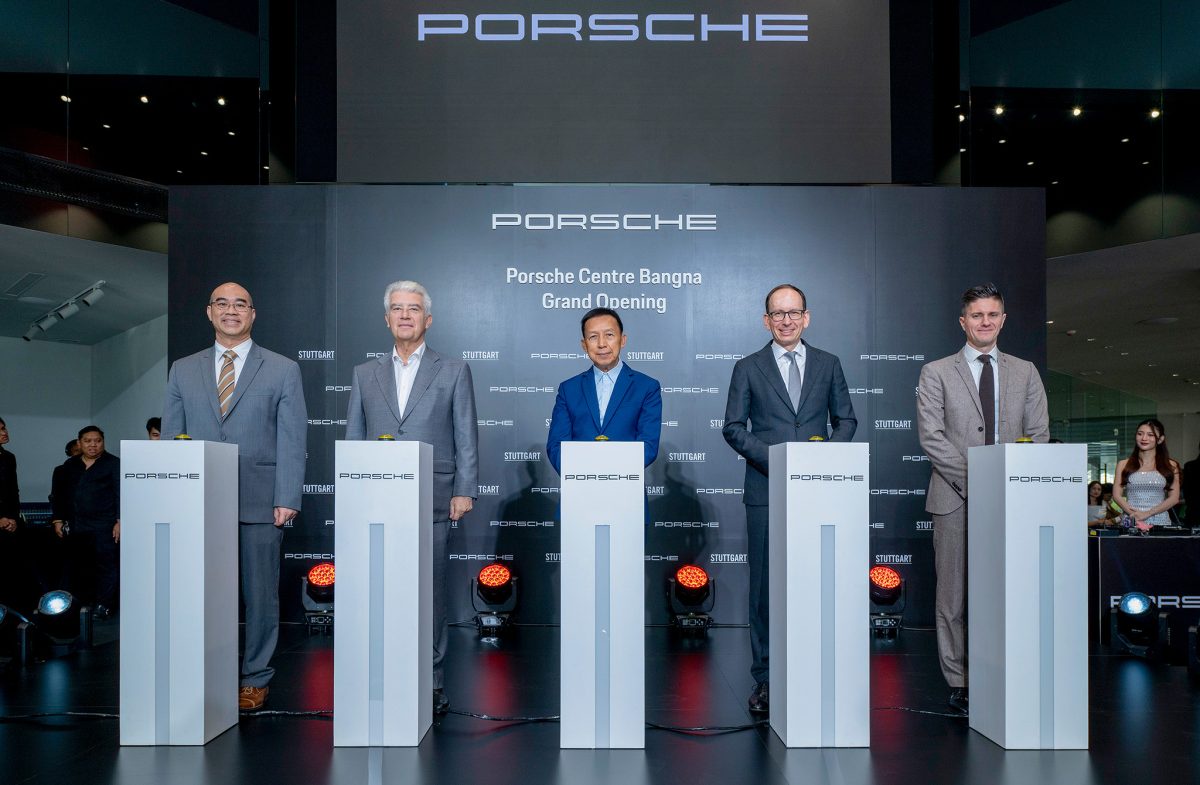 เฉลิมฉลองการเปิดตัวสุดยิ่งใหญ่ Porsche Centre Bangna ครอบคลุมพื้นที่โซนกรุงเทพ ฝั่งตะวันออกเฉียงใต้