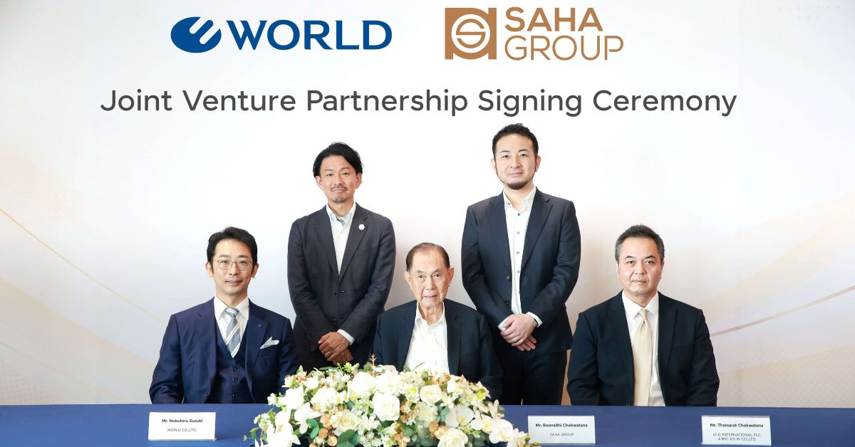 World Co., Ltd. and Saha Group Form Joint Venture to Launch RAGTAG in Thailand RAGTAG Announces Landmark Expansion into Thailand