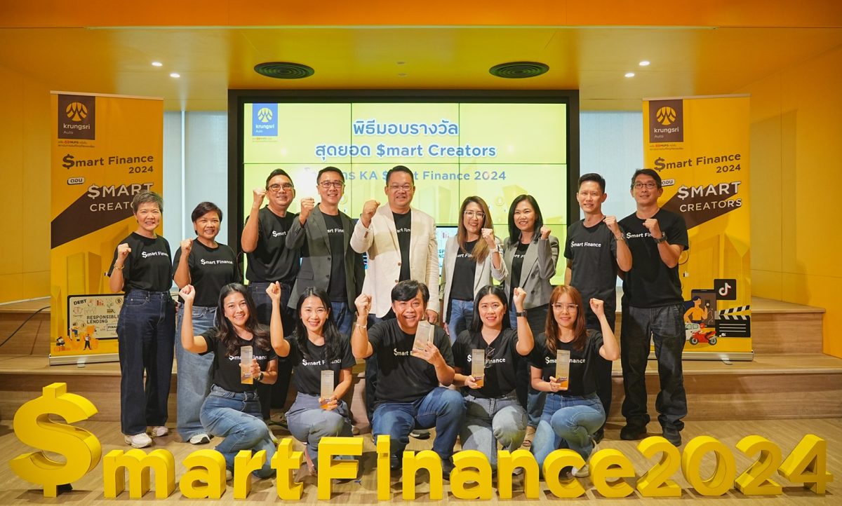 Krungsri Auto brings in $mart Creators to enhance automobile users' financial education under Krungsri Auto $mart Finance 2024