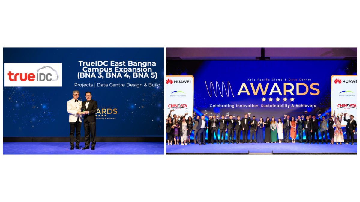 True IDC AI-Ready Data Center Triumphs New Milestone, Winning International Award for Design, Construction And Best Energy Management in Thailand.