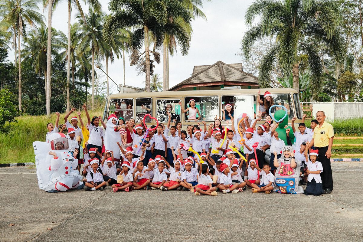 Devasom Happy Bus Brings Holiday Magic to Phang Nga School For Life