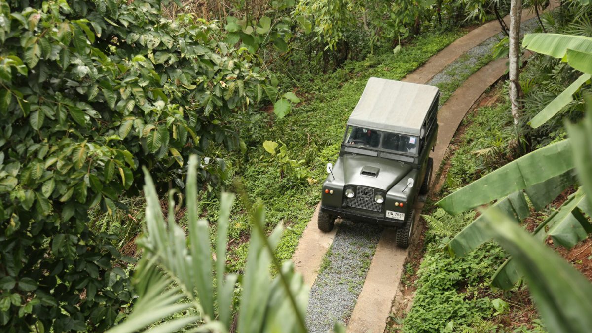 The Soul of the Safari: Time-Travel Adventures with Vintage Land Rovers at Four Seasons Tented Camp Golden