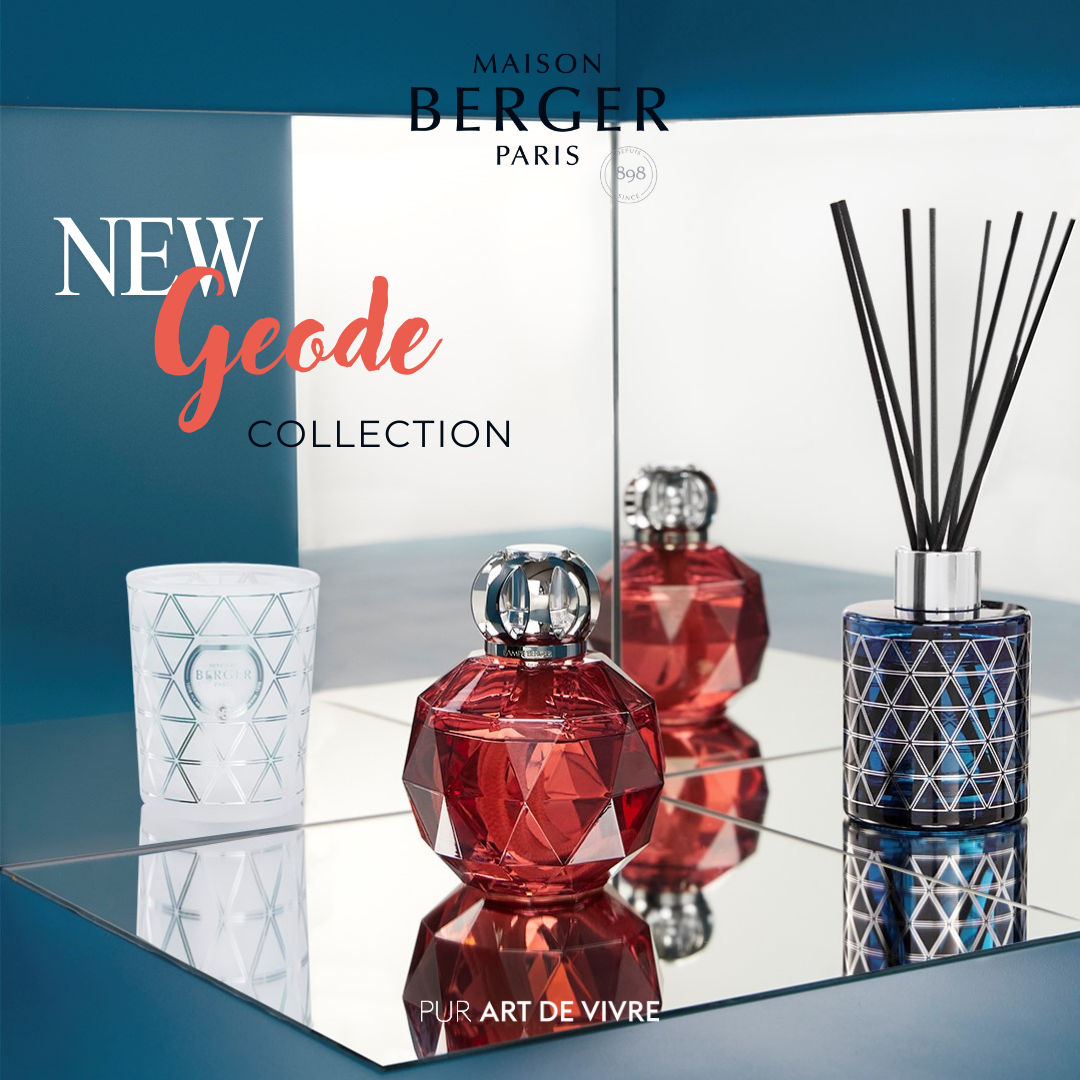 Maison Berger Paris เปิดตัวคอลเลคชันล่าสุดรับปีใหม่ GEODE Collection ครบเซ็ตทั้ง ตะเกียงน้ำหอม ก้านกระจายความหอม และ เทียนหอม