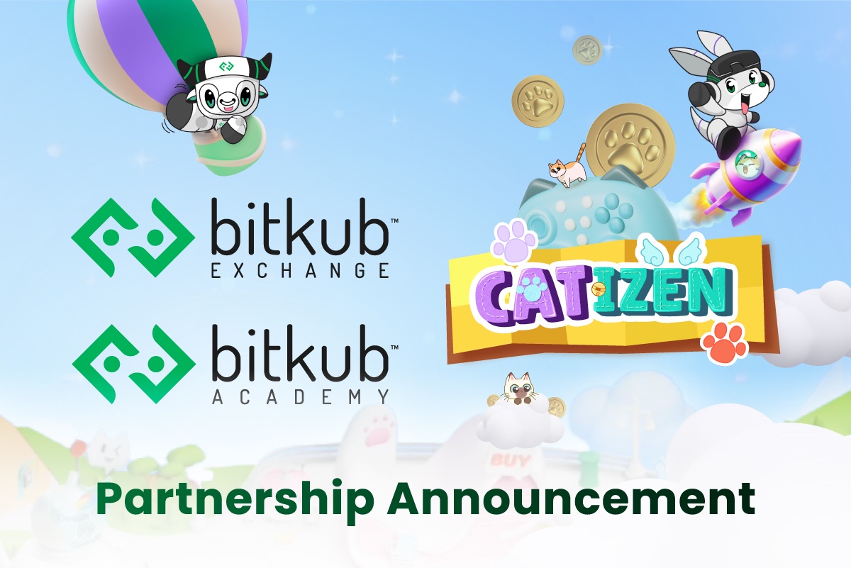 Bitkub Exchange and Bitkub Academy Announce Collaboration with Catizen, the Biggest Gaming Ecosystem on