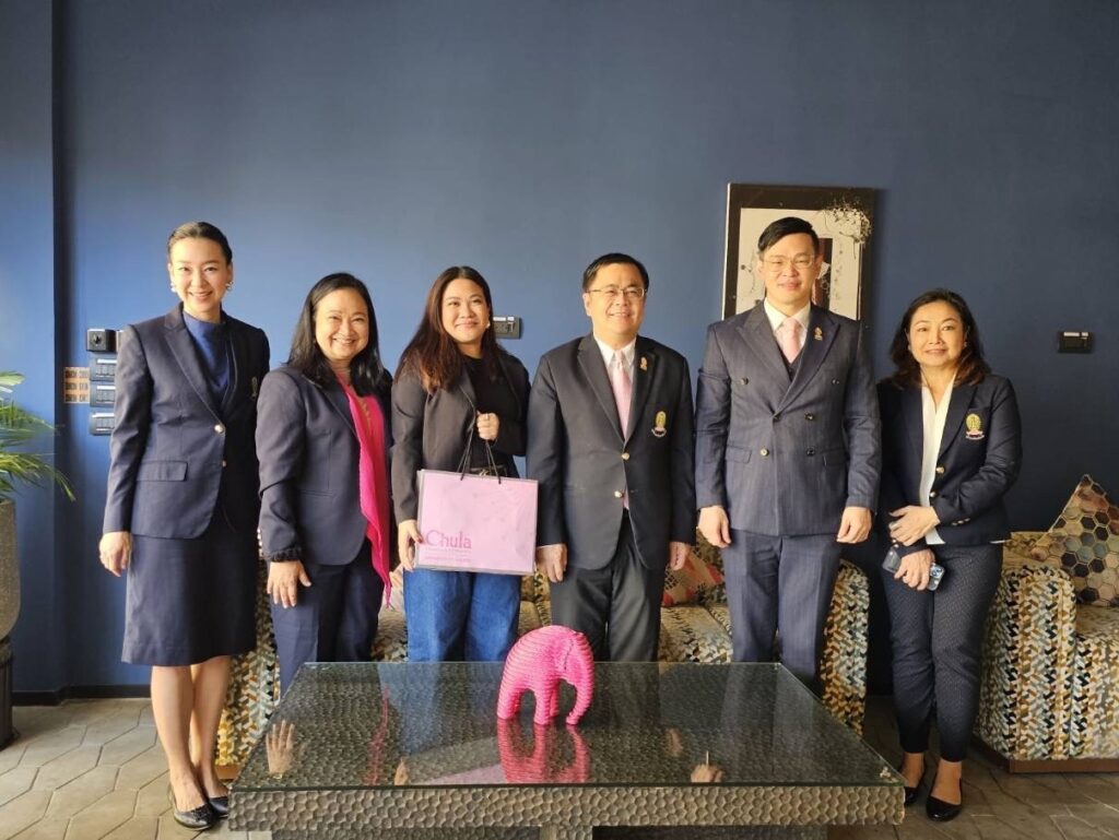 The President of Chula Meets with Cambodian Minister of Education, a Graduate of the Faculty of Education Strengthening Relations and Integrating Knowledge for Youth in the Region