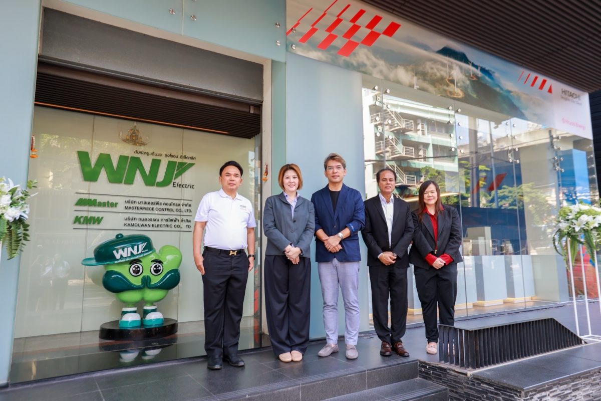 Hitachi Energy congratulates on the opening of WNJ Rungroj Electric's new showroom