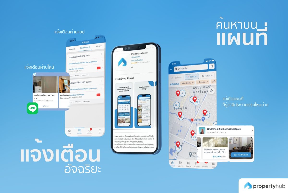 ซิมเปิ้ล อินเทอร์เน็ต เปิดตัว แอปพลิเคชัน ใหม่ พร็อพเพอร์ตี้ฮับ (Propertyhub) เพื่อธุรกิจ อสังหาริมทรัพย์ ทั่วไทย