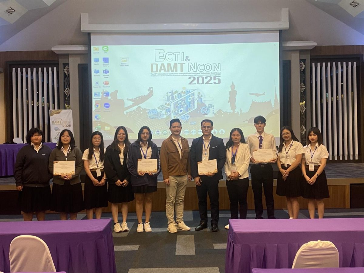 ICT UP, Co-Hosts ECTI DAMT NCON 2025 to Exchange Knowledge and Present Global Research