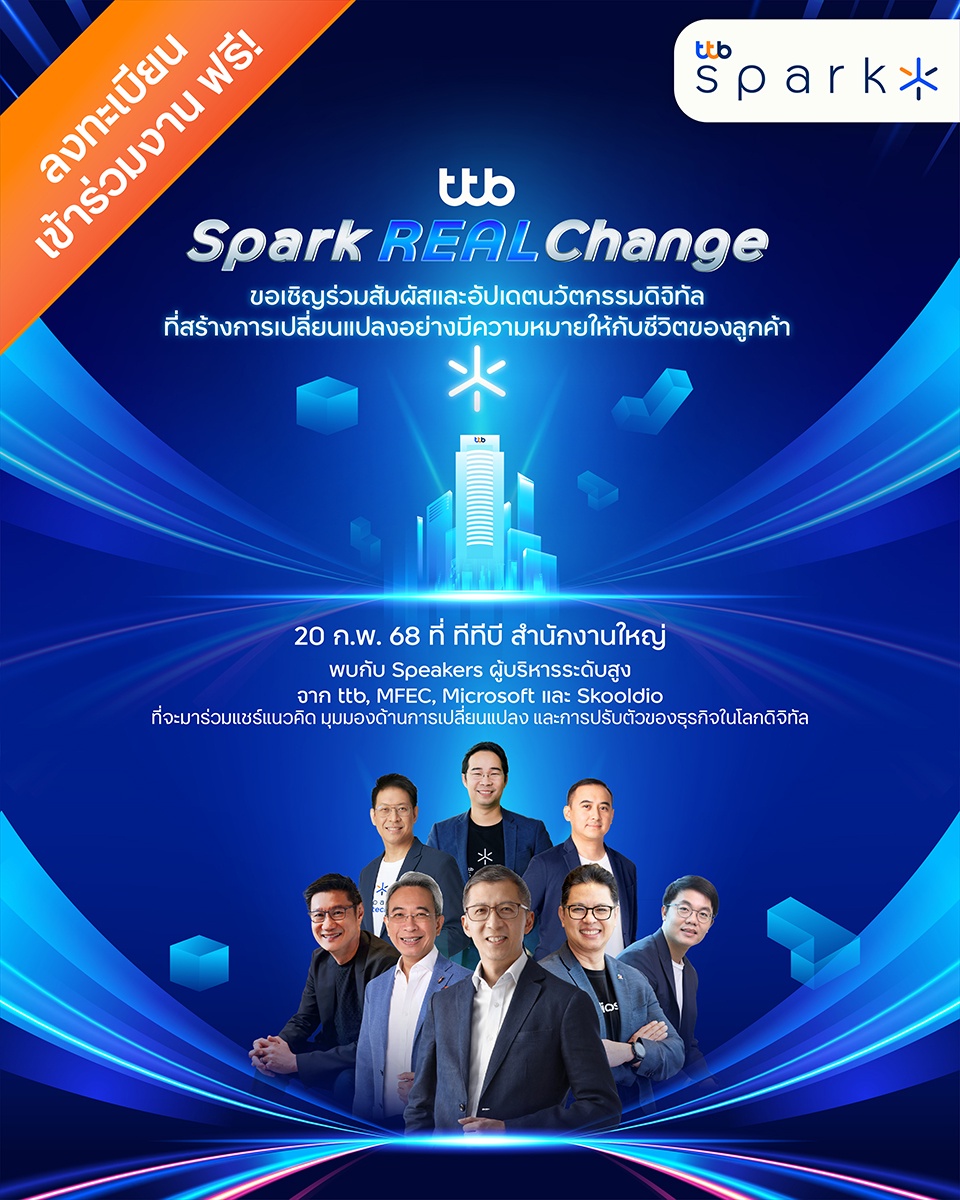 ttb spark REAL change