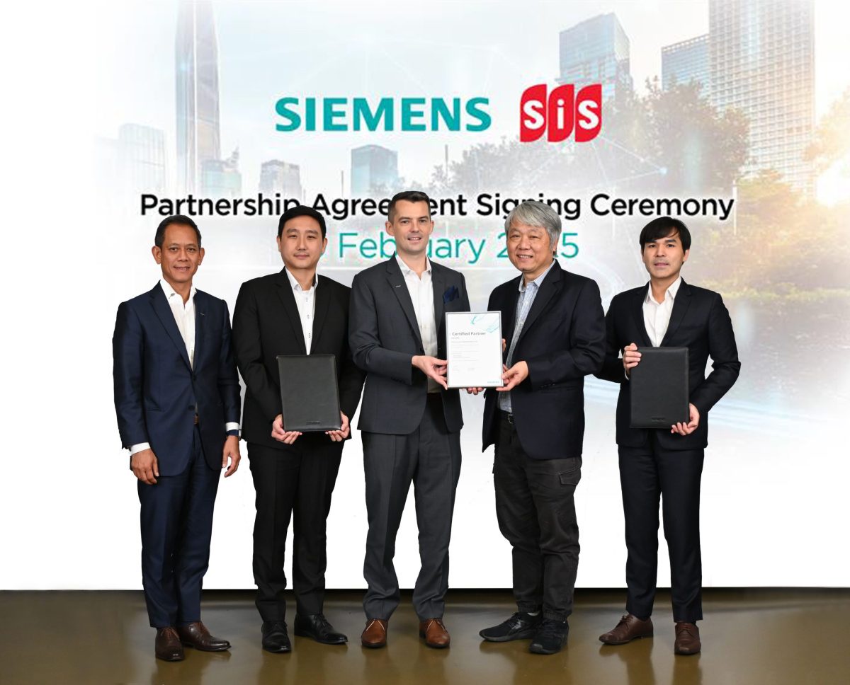 SiS and Siemens Announce Strategic Partnership, Pushing for IT-OT Convergence in Thailand