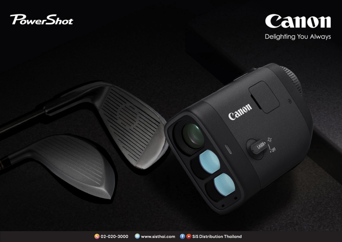 Canon PowerShot GOLF ตัวช่วยใหม่สำหรับนักกอล์ฟ ตีแม่น มองไกล ถ่ายคมชัด