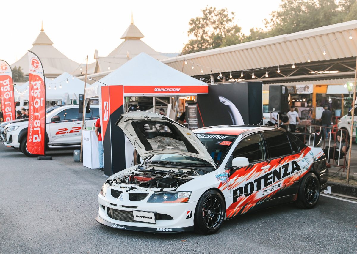 Bridgestone Unleashes the Power of Sports, Showcasing Premium Tires POTENZA SPORT and POTENZA Adrenalin RE004 to High-Speed Car Enthusiasts at the Grand Event STREET DOC FEST Chiangmai 2025