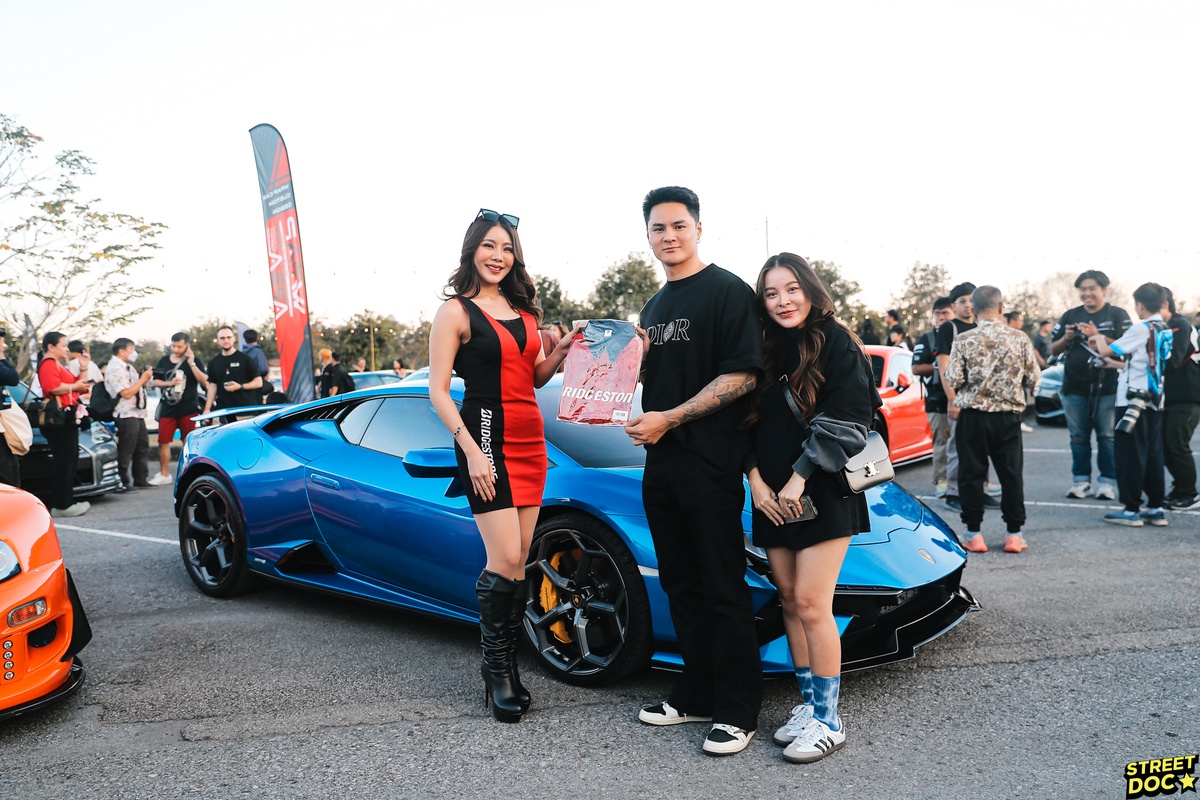 Bridgestone Unleashes the Power of Sports, Showcasing Premium Tires POTENZA SPORT and POTENZA Adrenalin RE004 to High-Speed Car Enthusiasts at the Grand Event STREET DOC FEST Chiangmai 2025