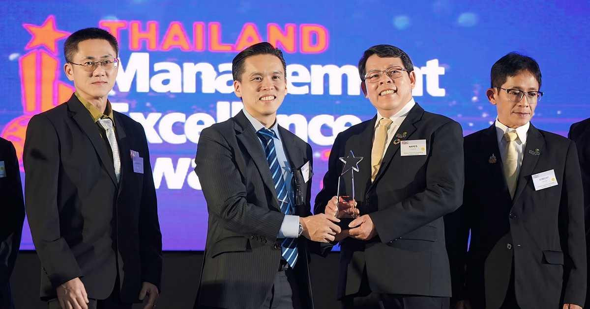 โรงไฟฟ้าขนอม ในกลุ่มเอ็กโก นำโครงการ ขนอมโมเดล คว้ารางวัล Asian Management Excellence Awards 2025