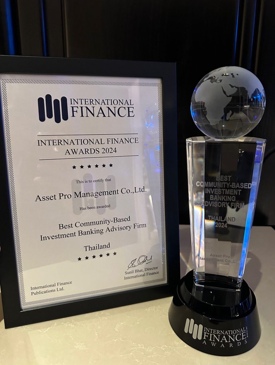 APM คว้ารางวัล Best Community-Based Investment Banking Advisory Firm Thailandในงาน International Finance Awards 2024