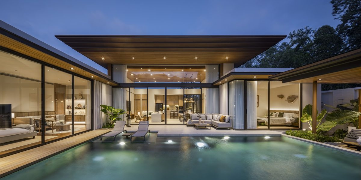 World Premiere of Award-Winning Phuket Best Luxury Villa Development Naturale Phuket Luxury Pool Villas Show Villa