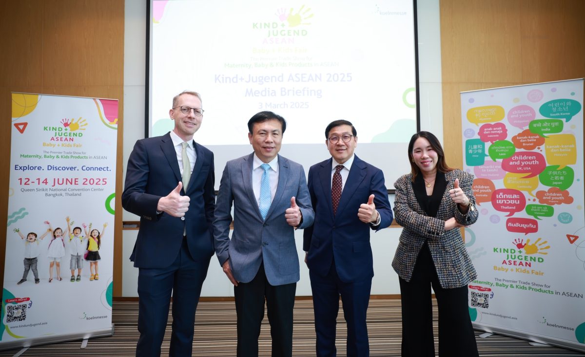 Koelnmesse Thailand Unveils Kind Jugend ASEAN 2025 Southeast Asia's Premier Maternity, Baby Kids Trade Show Returns as the Region's Business Hub