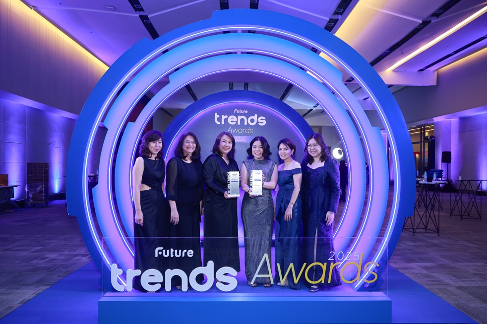 ทีทีบี คว้า 2 รางวัลแห่งความภาคภูมิใจ จากเวที Future Trends Awards 2025 นั่งแท่นแบรนด์ต้นแบบที่พนักงานอยากทำงานด้วย พร้อมเป็นผู้นำสร้างสรรค์ด้านเทคโนโลยี