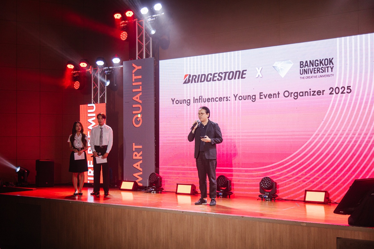 Bridgestone Collaborates with Bangkok University to Encourage Students Showcasing Creative Ideas through Online Campaigns and Event Management under Bridgestone x Bangkok University Young Influencers: Young Event Organizer 2025 Project