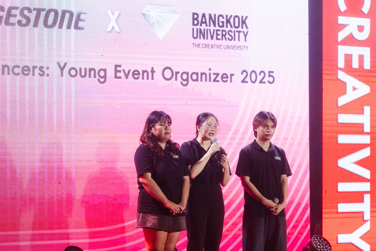 Bridgestone Collaborates with Bangkok University to Encourage Students Showcasing Creative Ideas through Online Campaigns and Event Management under Bridgestone x Bangkok University Young Influencers: Young Event Organizer 2025 Project